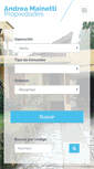Mobile Screenshot of andreamainetti.com.ar